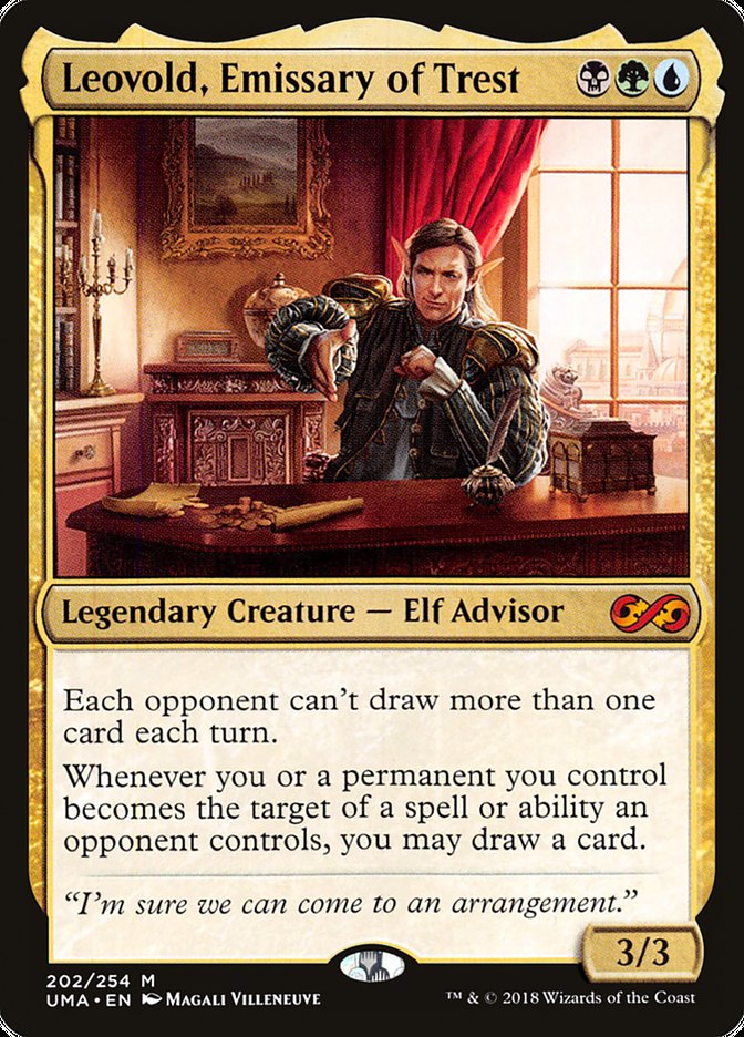 Leovold, Emissary of Trest [Ultimate Masters] | Golgari Games