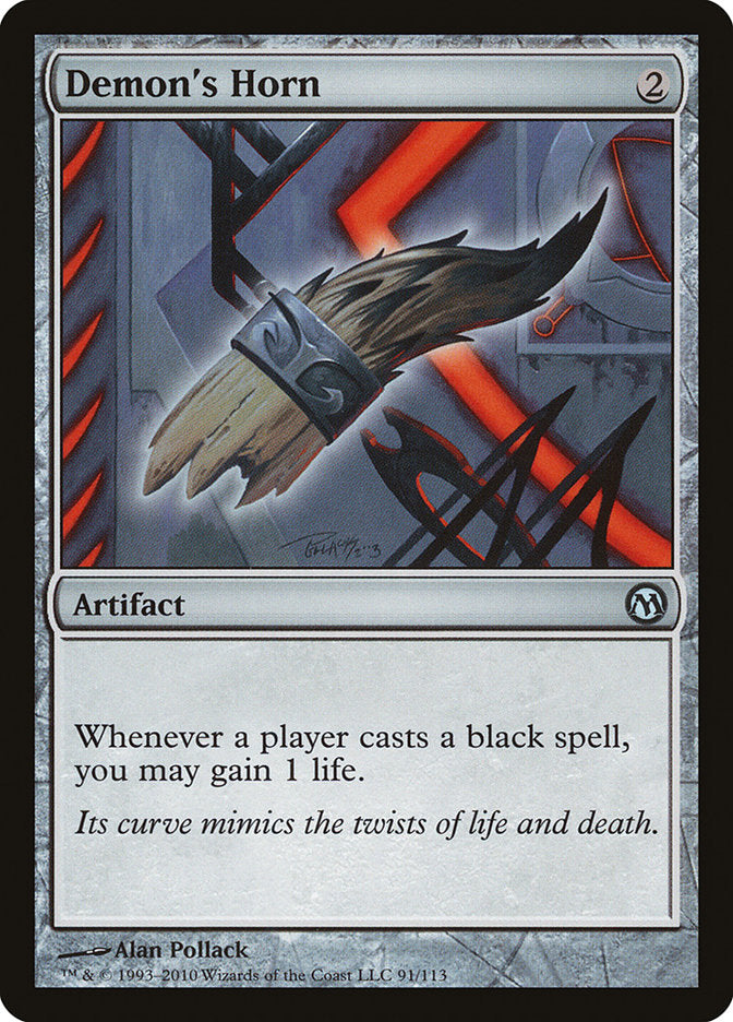 Demon's Horn [Duels of the Planeswalkers] | Local Legends