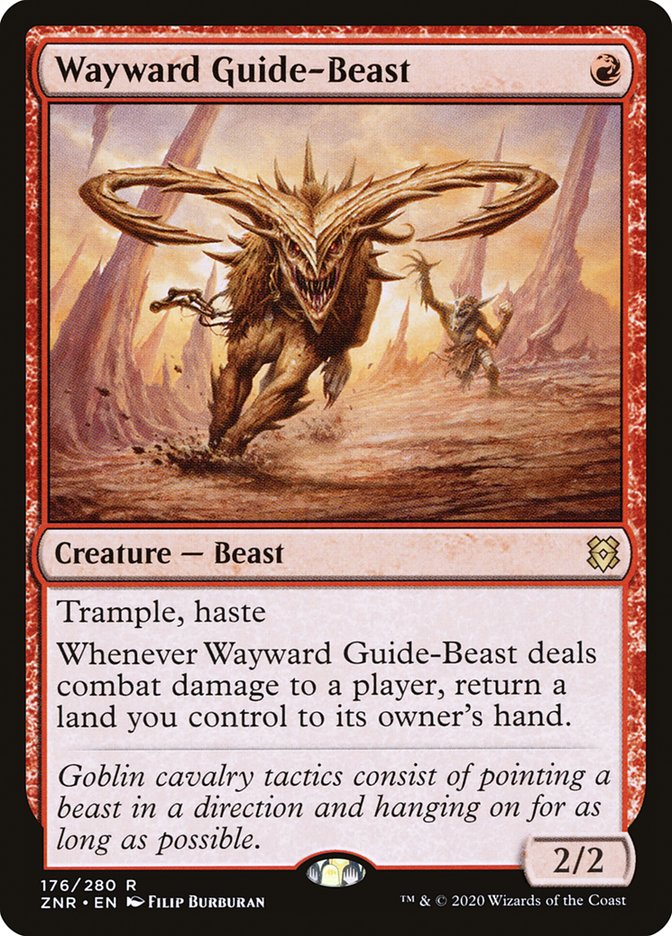 Wayward Guide-Beast [Zendikar Rising] | Golgari Games