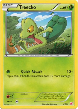 Treecko (24/30) [XY: Trainer Kit 2 - Latias] | Golgari Games