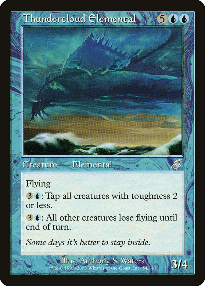 Thundercloud Elemental [Scourge] | Local Legends