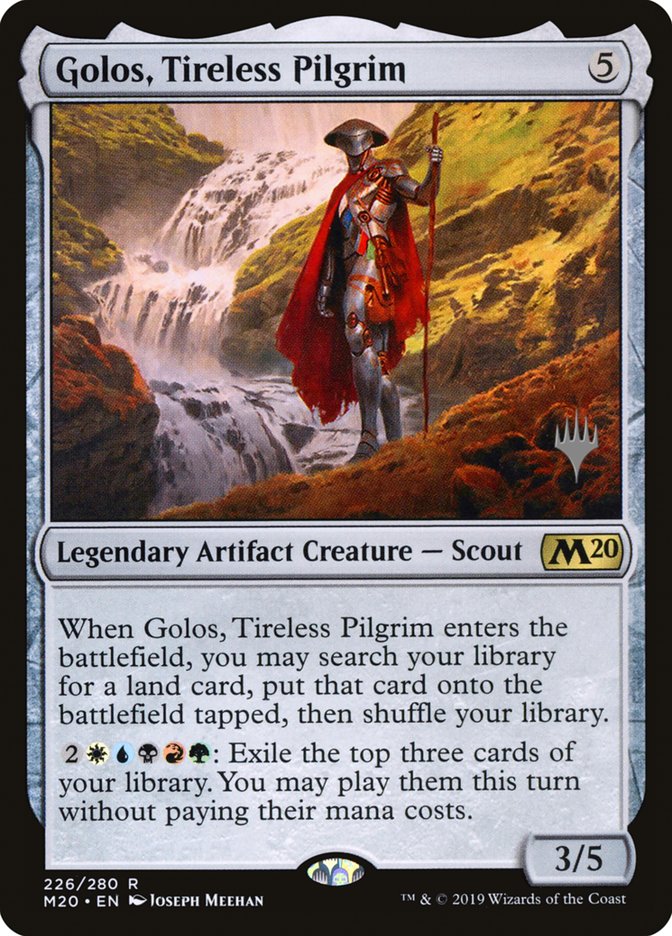 Golos, Tireless Pilgrim (Promo Pack) [Core Set 2020 Promos] | Golgari Games