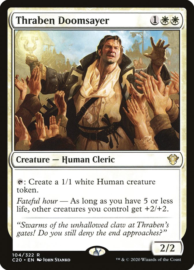 Thraben Doomsayer [Commander 2020] | Local Legends