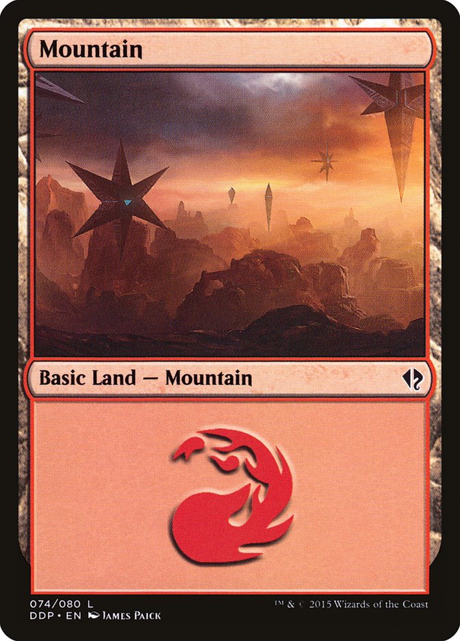 Mountain (74) [Duel Decks: Zendikar vs. Eldrazi] | Local Legends