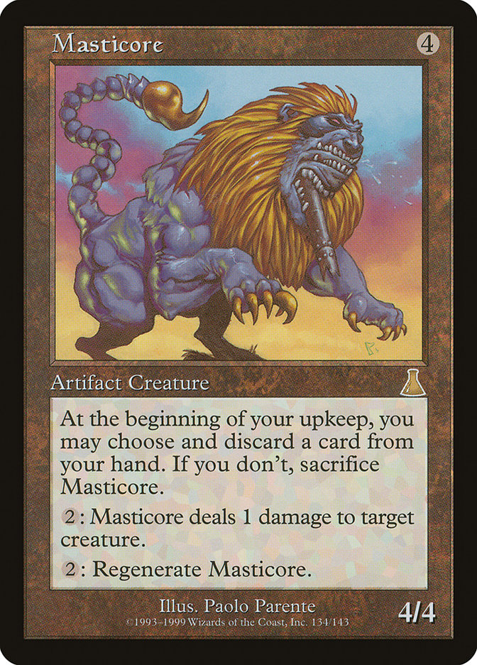 Masticore [Urza's Destiny] | Golgari Games