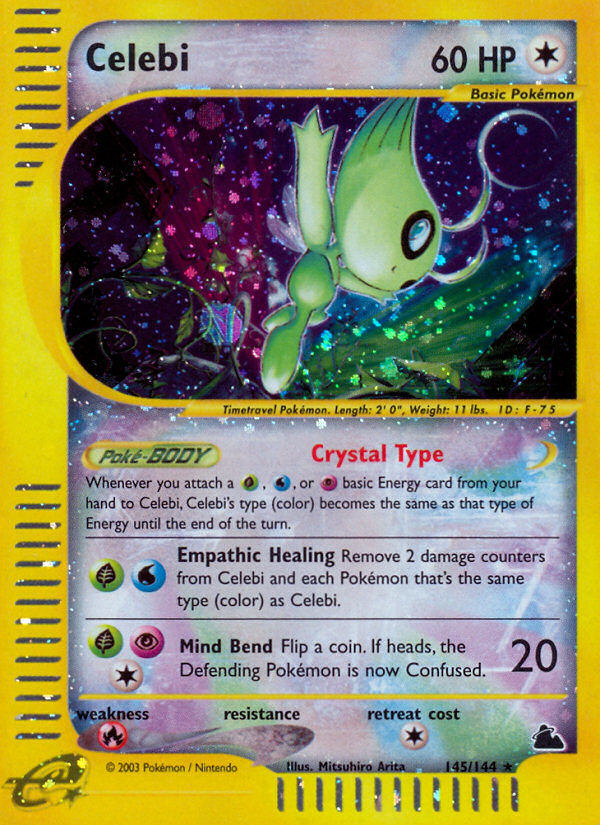 Celebi (145/144) [Skyridge] | Golgari Games