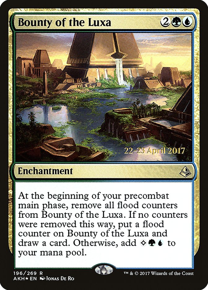 Bounty of the Luxa [Amonkhet Prerelease Promos] | Golgari Games