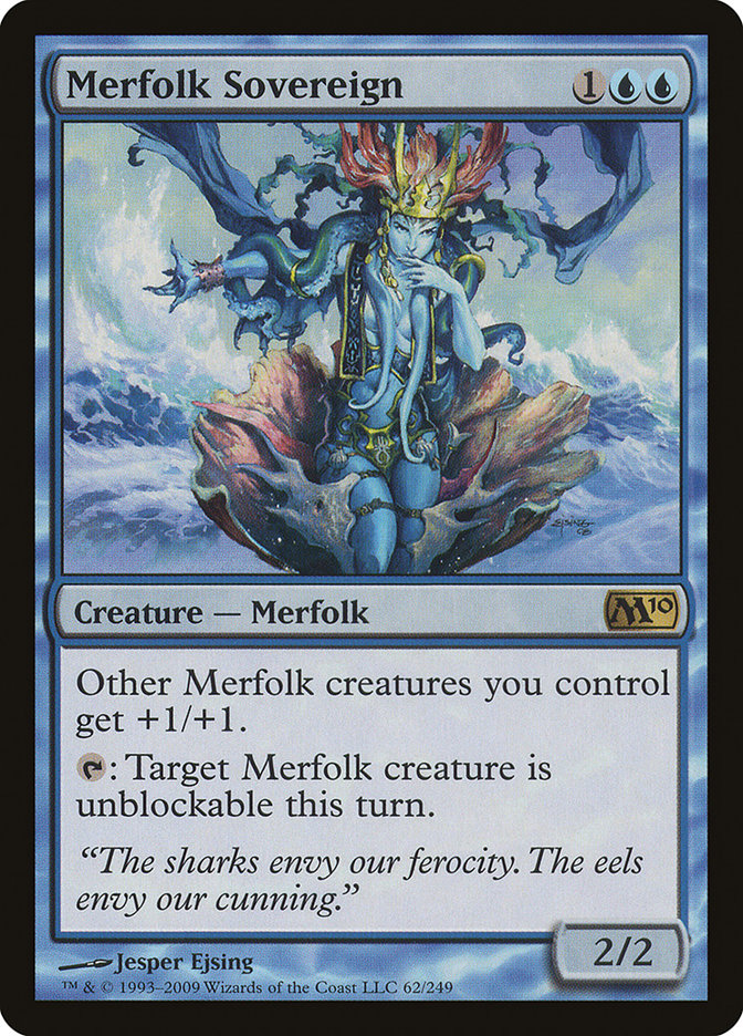 Merfolk Sovereign [Magic 2010] | Golgari Games