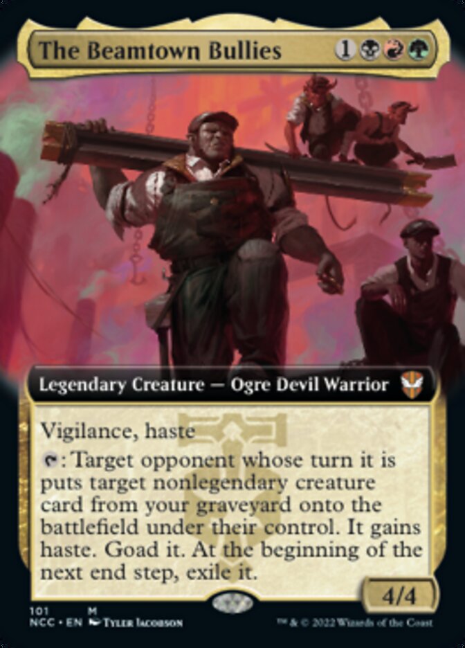 The Beamtown Bullies (Extended Art) [Streets of New Capenna Commander] | Local Legends