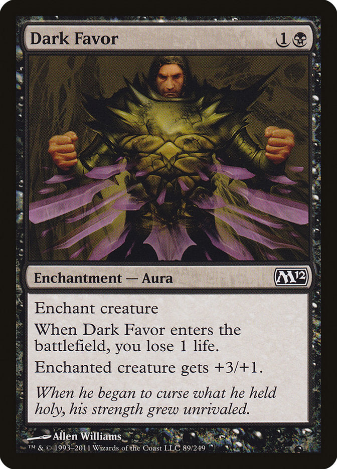 Dark Favor [Magic 2012] | Local Legends