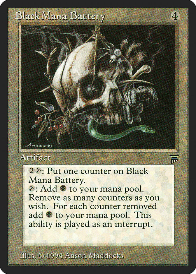 Black Mana Battery [Legends] | Local Legends