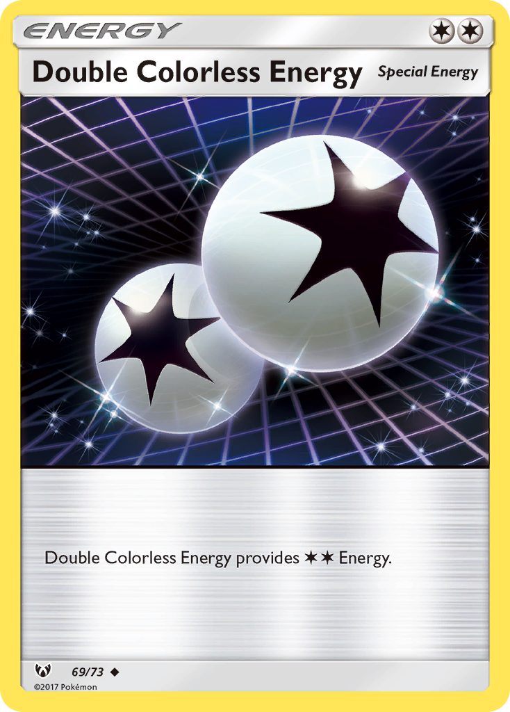 Double Colorless Energy (69/73) [Sun & Moon: Shining Legends] | Golgari Games