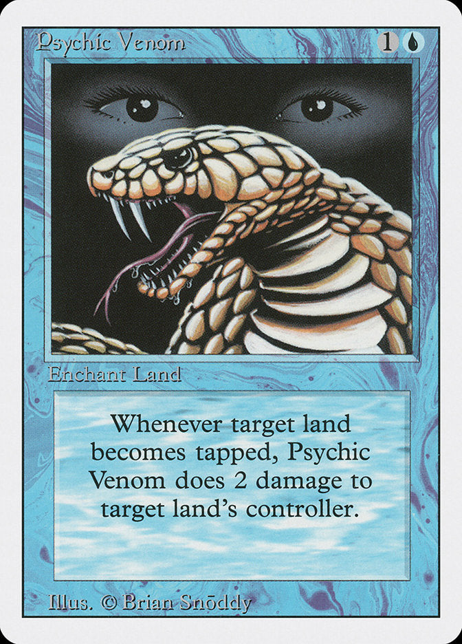 Psychic Venom [Revised Edition] | Golgari Games