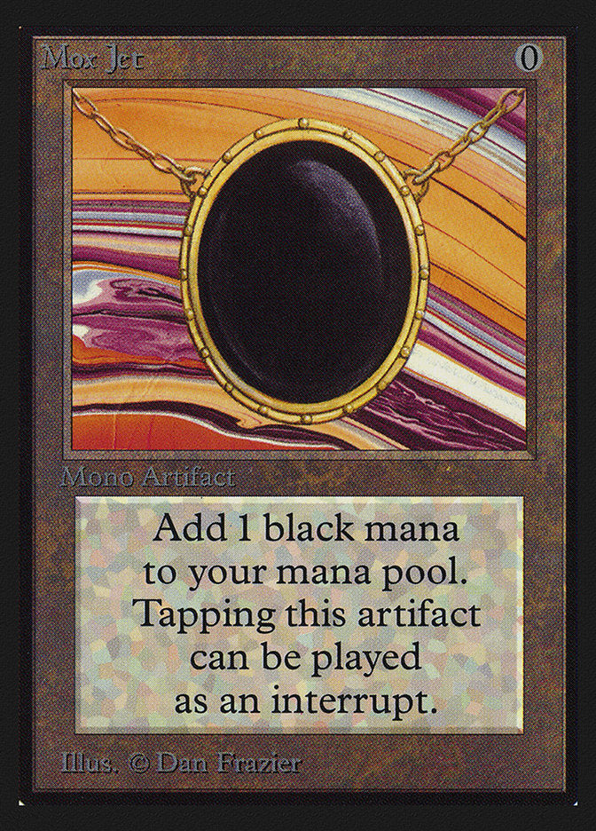 Mox Jet (Black Stone) [International Collectors' Edition] | Local Legends