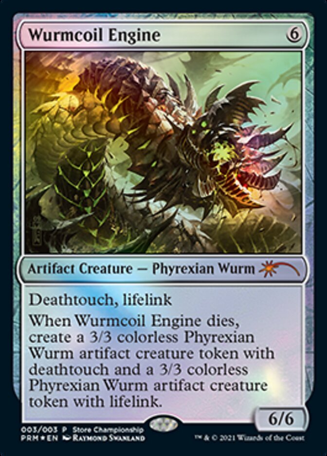 Wurmcoil Engine [Wizards Play Network 2021] | Golgari Games