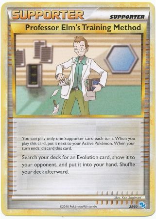 Professor Elm's Training Method (25/30) [HeartGold & SoulSilver: Trainer Kit - Gyarados] | Golgari Games