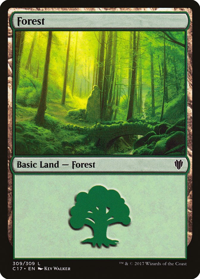 Forest (309) [Commander 2017] | Local Legends
