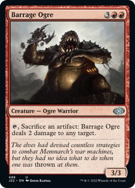 Barrage Ogre [Jumpstart 2022] | Golgari Games