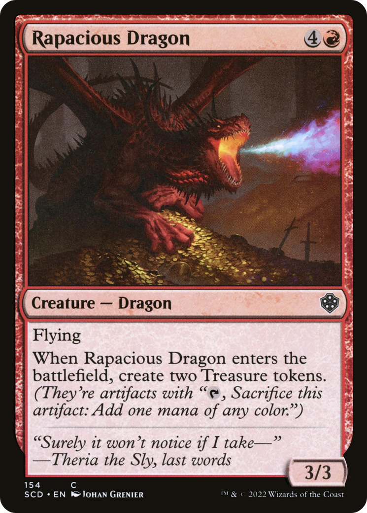 Rapacious Dragon [Starter Commander Decks] | Local Legends