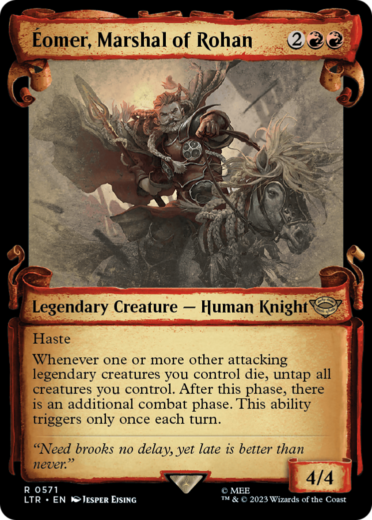 Eomer, Marshal of Rohan [The Lord of the Rings: Tales of Middle-Earth Showcase Scrolls] | Local Legends