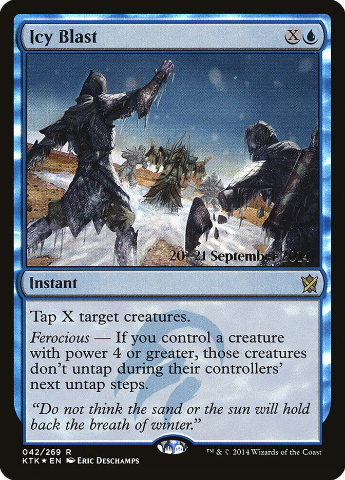 Icy Blast [Khans of Tarkir Prerelease Promos] | Golgari Games