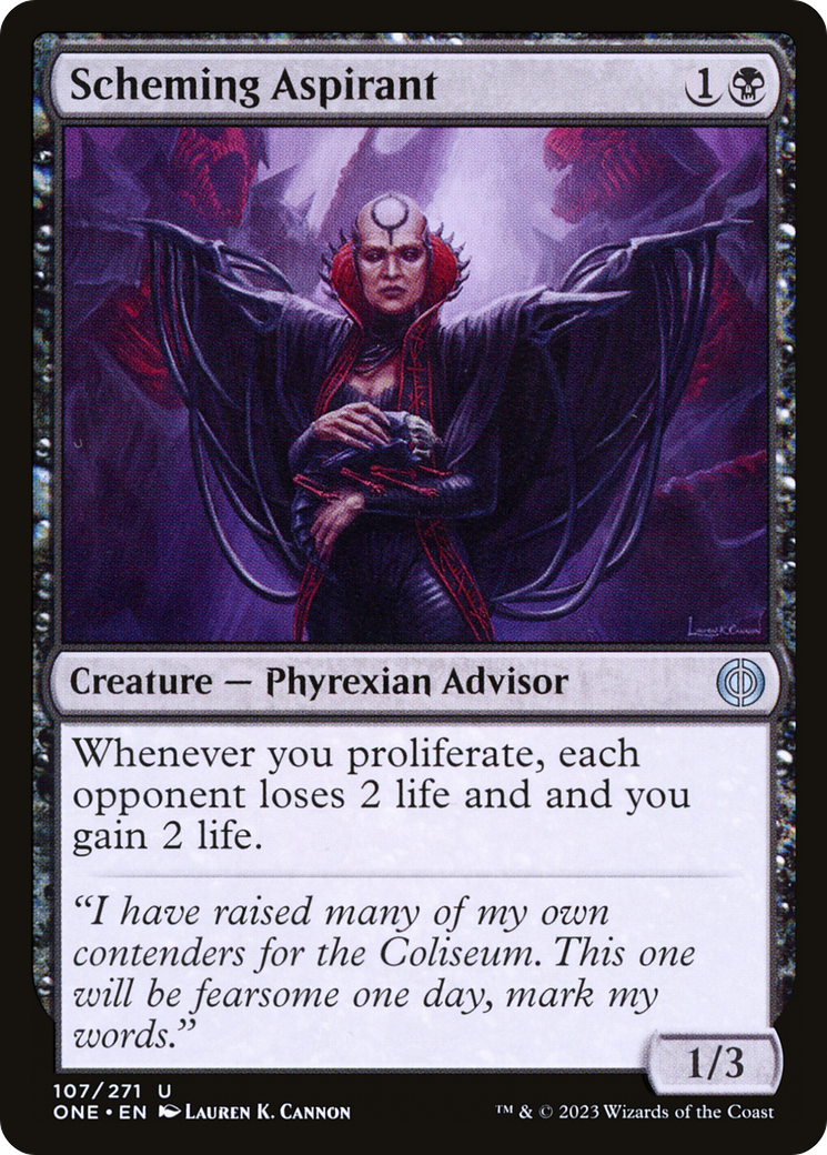 Scheming Aspirant [Phyrexia: All Will Be One] | Golgari Games