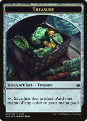 Merfolk // Treasure Double-sided Token [Friday Night Magic 2018] | Golgari Games