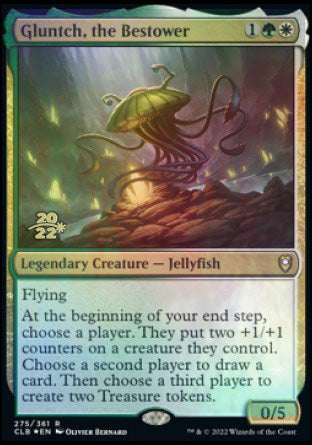 Gluntch, the Bestower [Commander Legends: Battle for Baldur's Gate Prerelease Promos] | Golgari Games