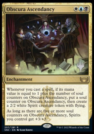 Obscura Ascendancy (Promo Pack) [Streets of New Capenna Promos] | Local Legends