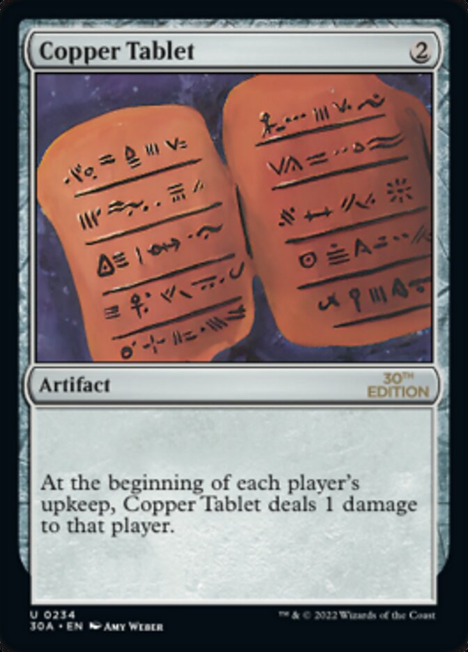 Copper Tablet [30th Anniversary Edition] | Local Legends