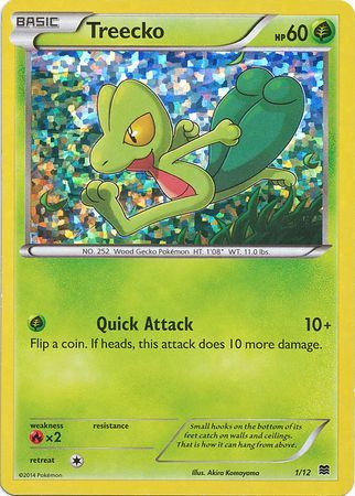 Treecko (1/12) [McDonald's Promos: 2015 Collection] | Golgari Games