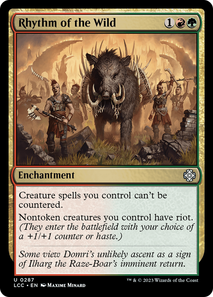 Rhythm of the Wild [The Lost Caverns of Ixalan Commander] | Local Legends
