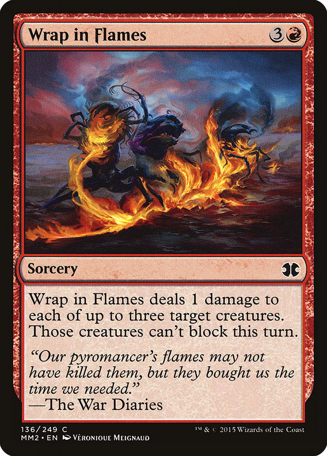 Wrap in Flames [Modern Masters 2015] | Golgari Games