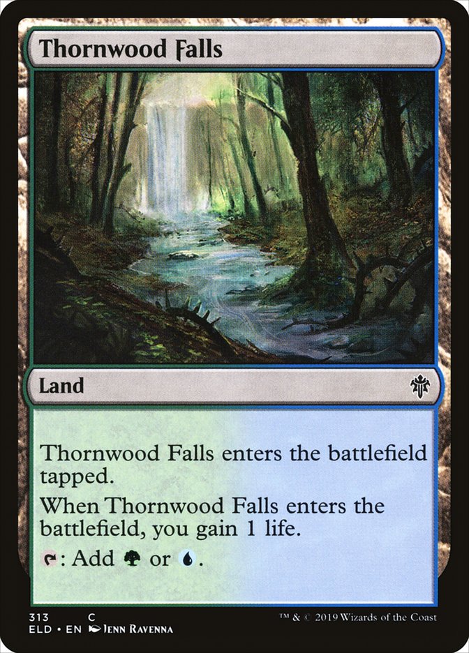 Thornwood Falls [Throne of Eldraine] | Golgari Games