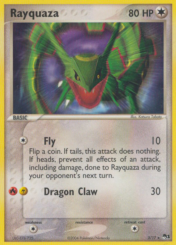 Rayquaza (3/17) [POP Series 1] | Golgari Games