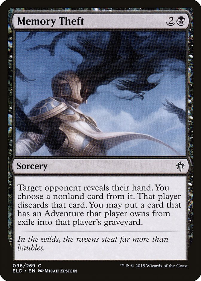Memory Theft [Throne of Eldraine] | Local Legends