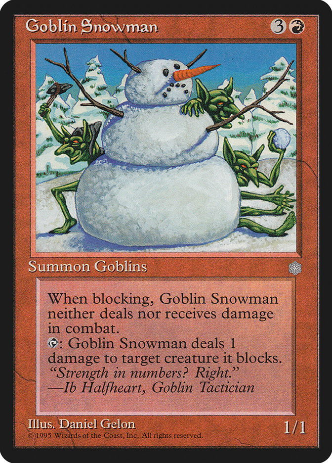 Goblin Snowman [Ice Age] | Local Legends