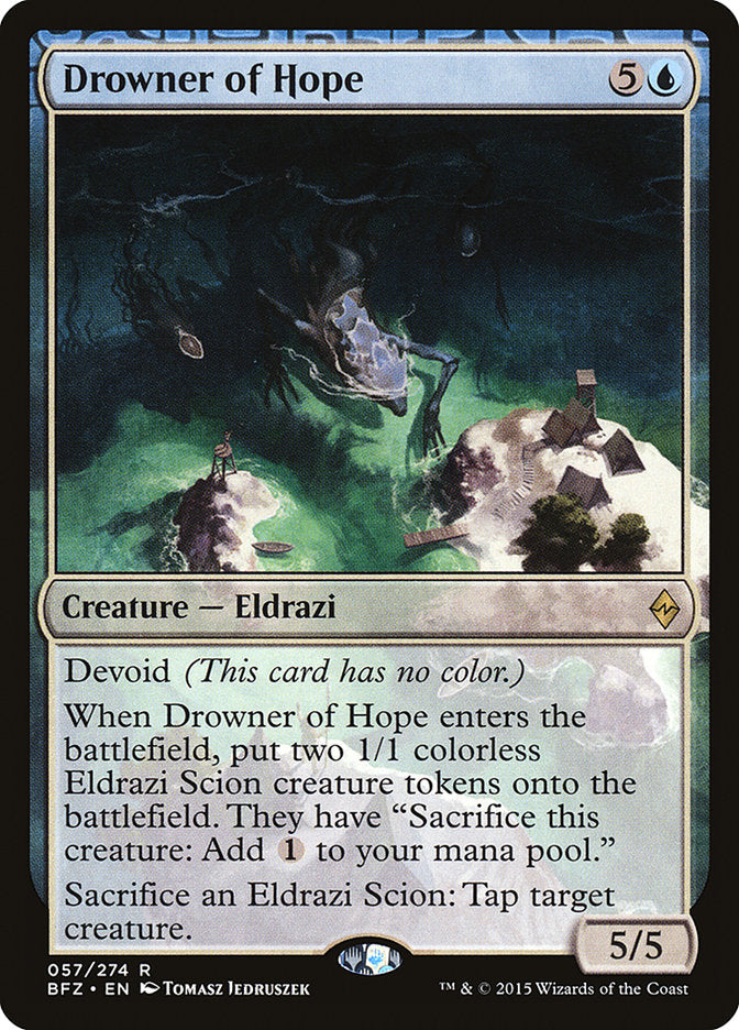 Drowner of Hope [Battle for Zendikar] | Golgari Games