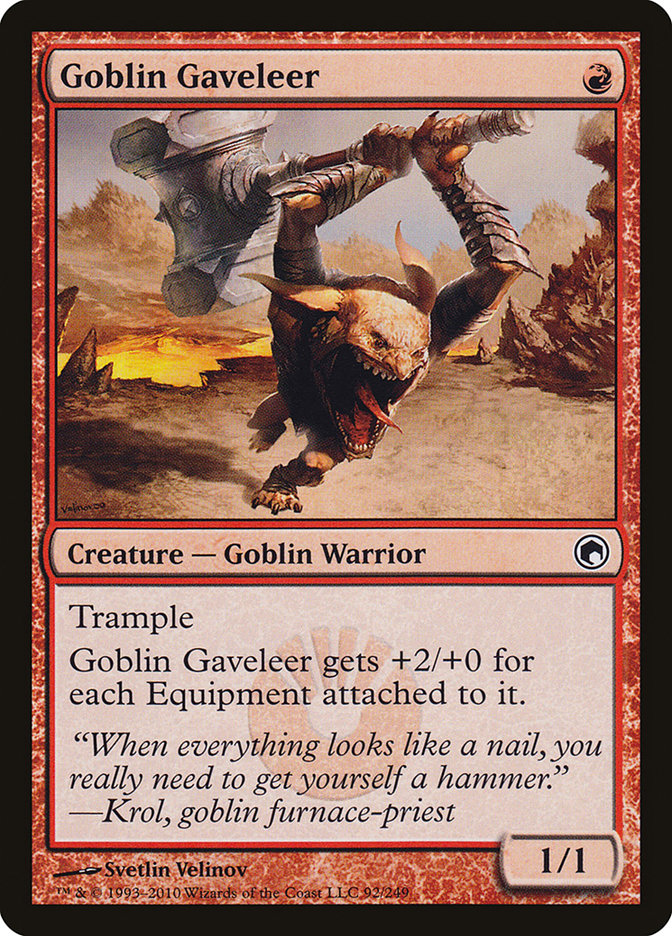 Goblin Gaveleer [Scars of Mirrodin] | Local Legends