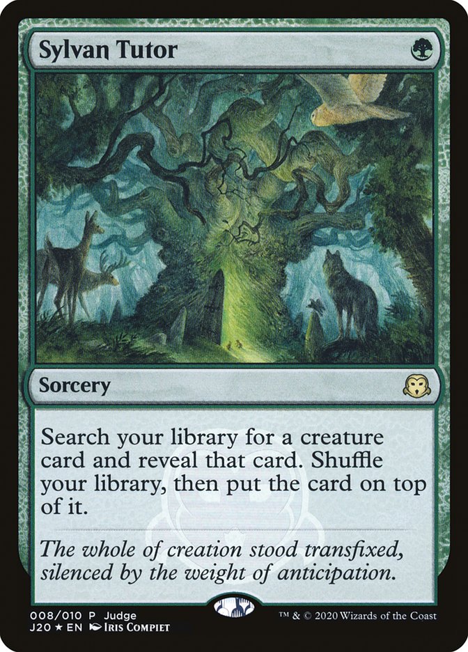 Sylvan Tutor [Judge Gift Cards 2020] | Local Legends