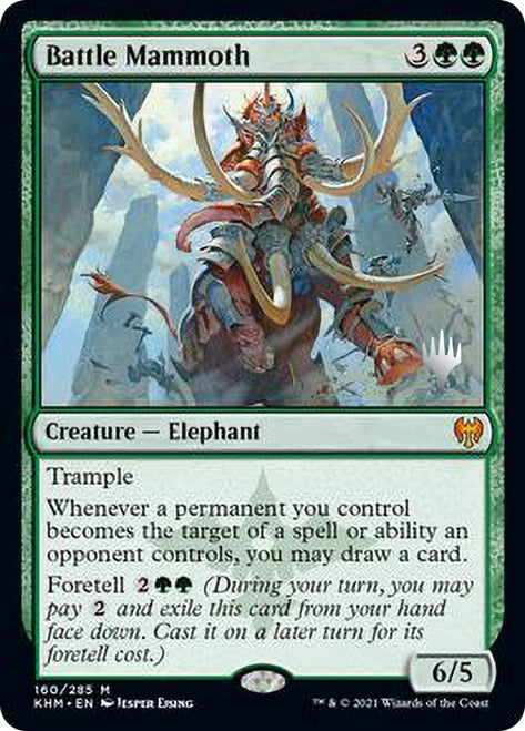 Battle Mammoth (Promo Pack) [Kaldheim Promos] | Golgari Games