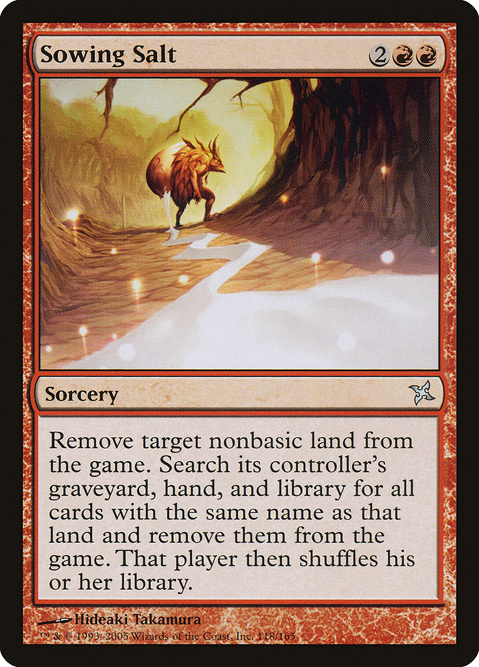 Sowing Salt [Betrayers of Kamigawa] | Local Legends