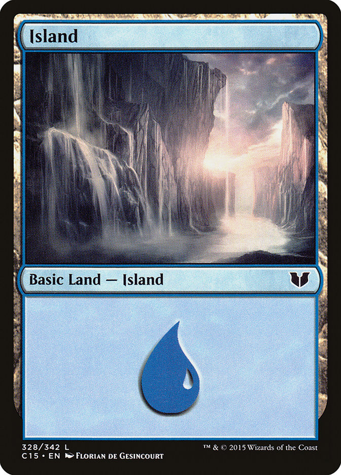 Island (328) [Commander 2015] | Golgari Games