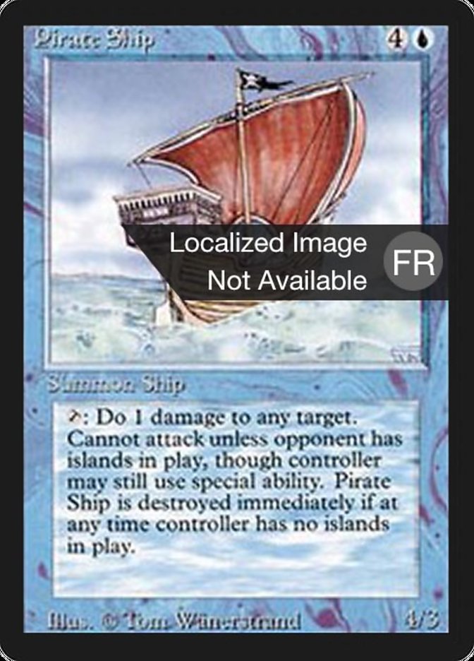 Pirate Ship [Foreign Black Border] | Golgari Games