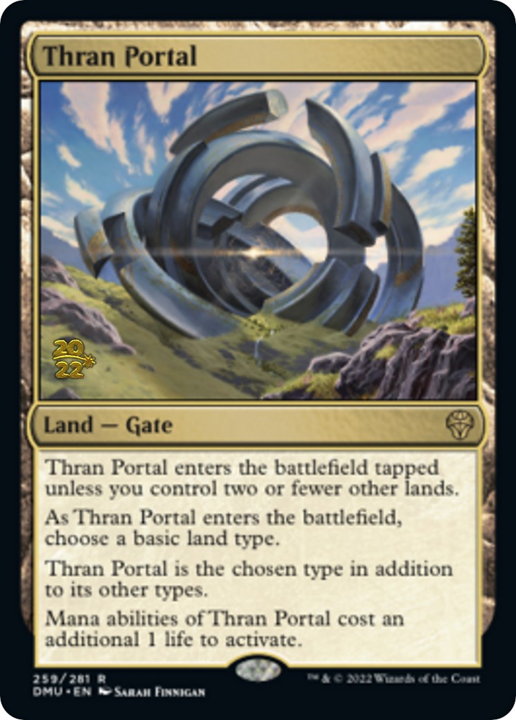 Thran Portal [Dominaria United Prerelease Promos] | Golgari Games