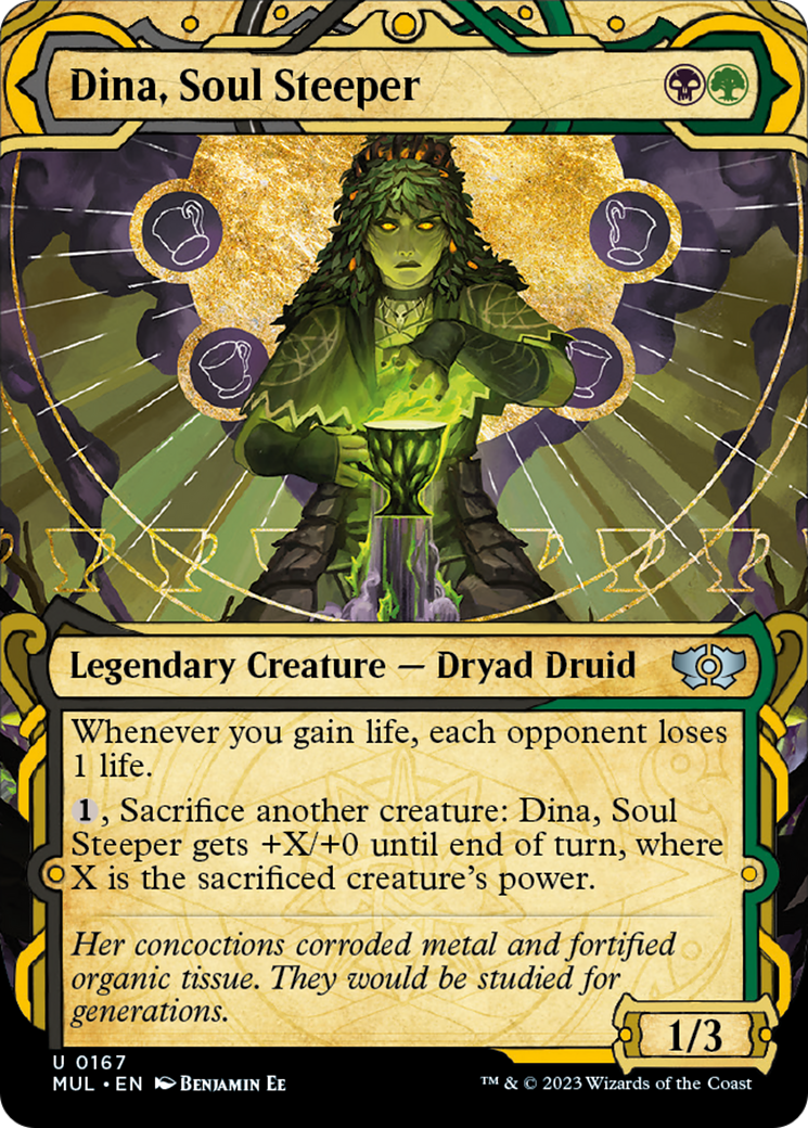 Dina, Soul Steeper (Halo Foil) [Multiverse Legends] | Golgari Games