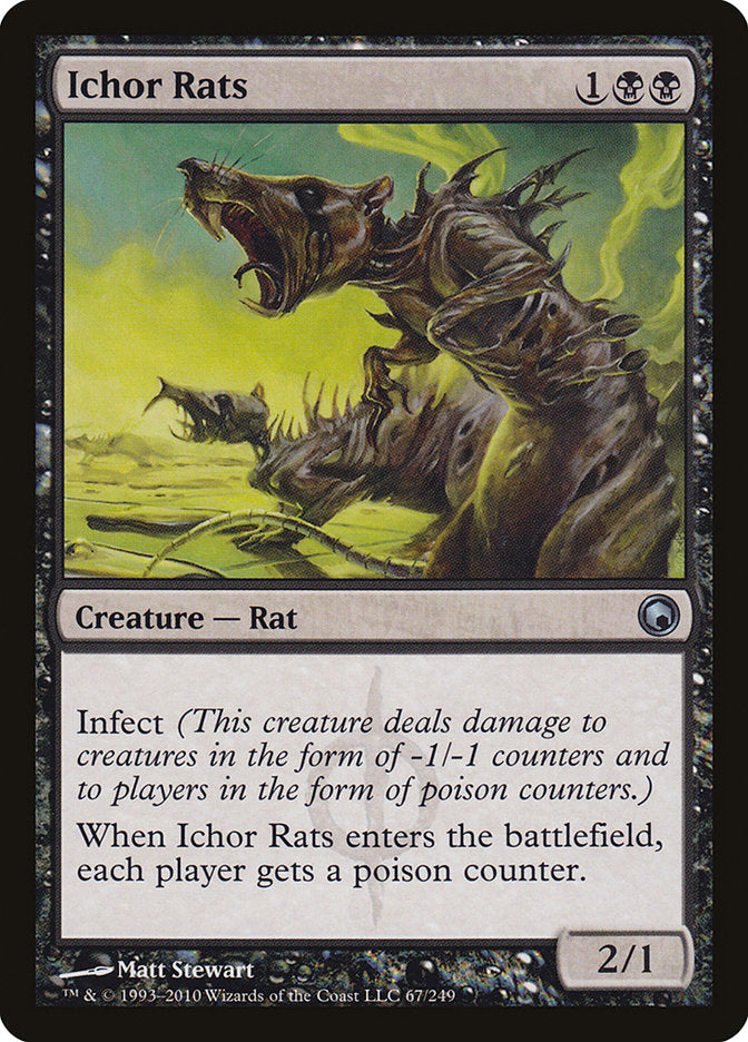 Ichor Rats [Scars of Mirrodin] | Golgari Games