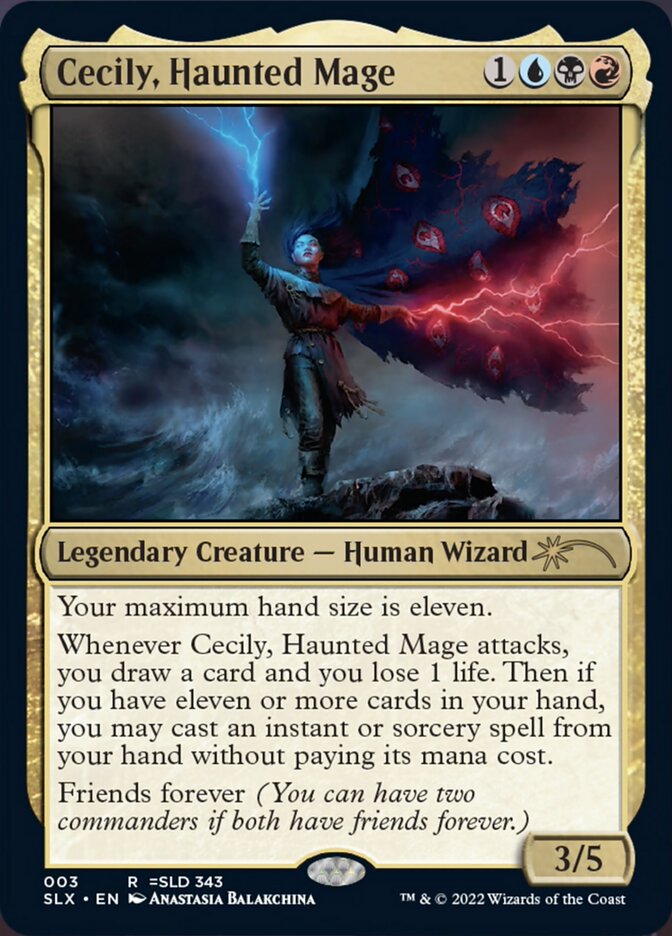 Cecily, Haunted Mage [Secret Lair: Universes Within] | Golgari Games