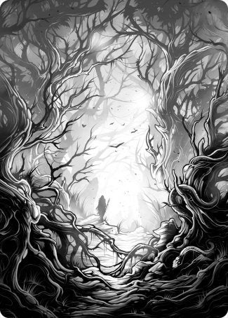 Forest 1 Art Card [Innistrad: Midnight Hunt Art Series] | Local Legends