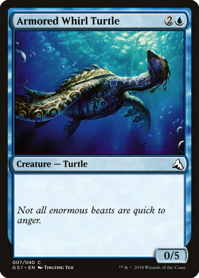 Armored Whirl Turtle [Global Series Jiang Yanggu & Mu Yanling] | Golgari Games